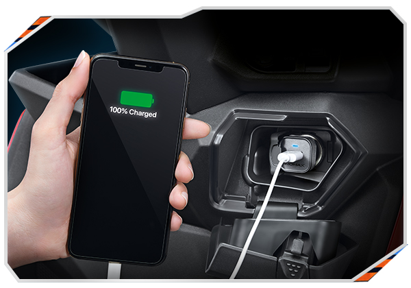 EQUIPPED AC SOCKET CHARGER